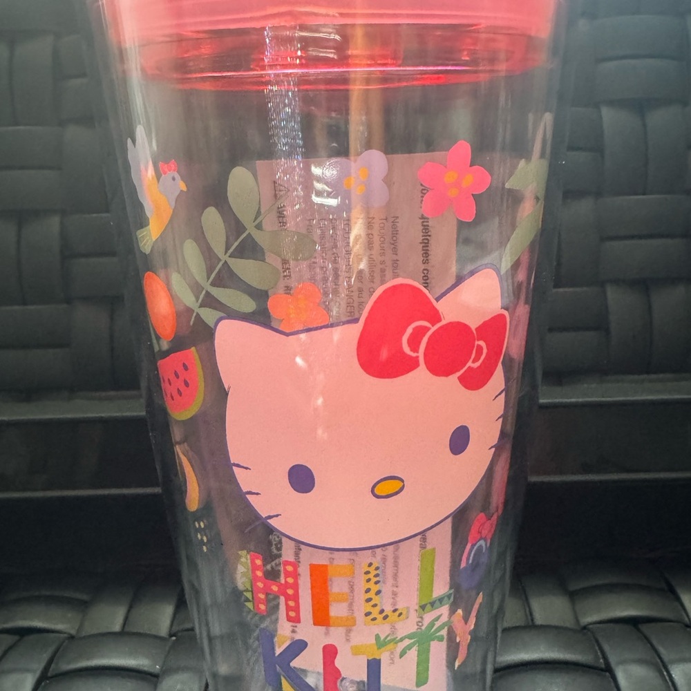 Hello Kitty Clear Tumbler by Sanrio